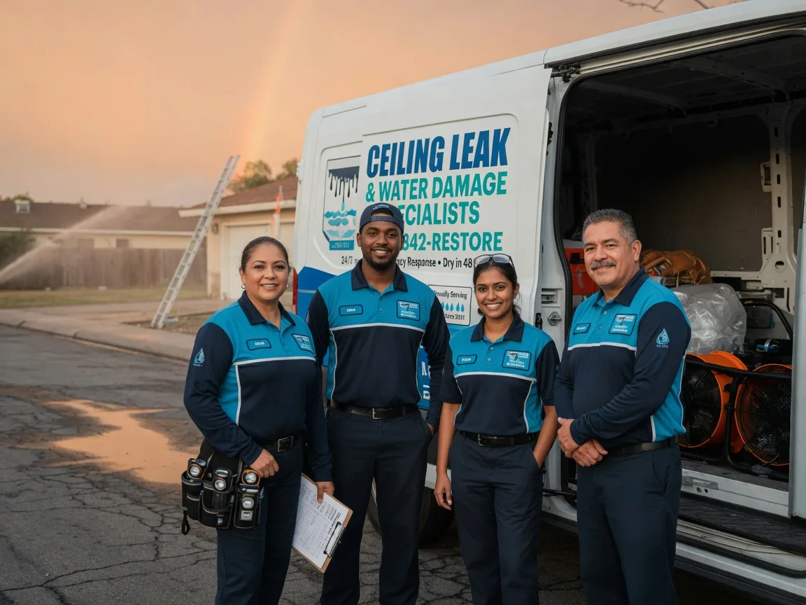 Ceiling Leak Cleanup company in Assawoman, VA